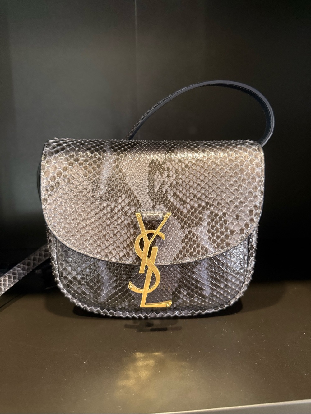 Saint Laurent Python Bag Kaia - Picture 4 of 10